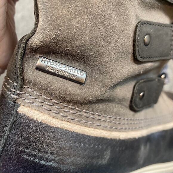 Rockport XCS Britt Waterproof Insulated Black Gray Snow Boots Womens 8.5 - Picture 9 of 11